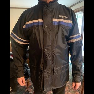 Triumph windbreaker motorcycle jacket